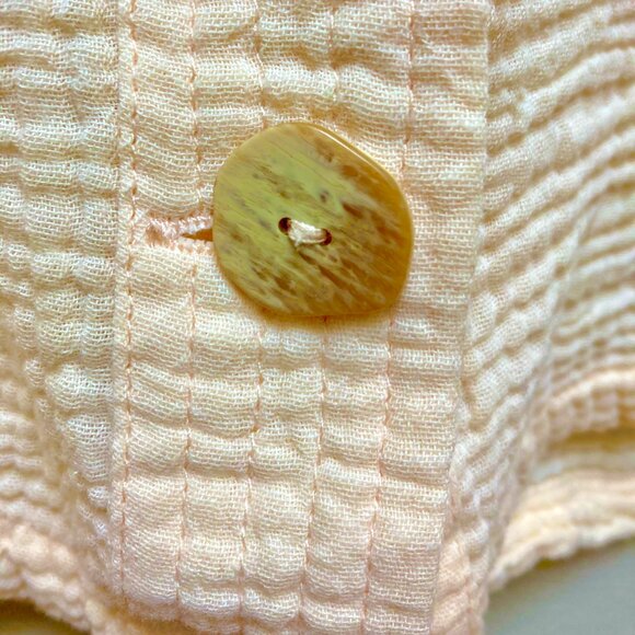 Simons Icone Organic Cotton Cream Shrug - Picture 5 of 7